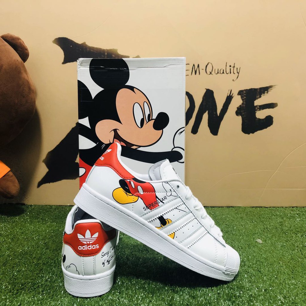 Giày Thể Thao Adidas Super Star Mickey