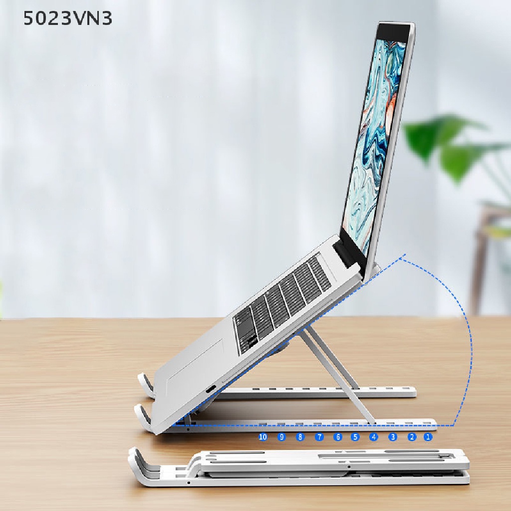 [EPVN] Portable Laptop Stand Adjustable Notebook Stand For Foldable Laptop Holder Base {EP}