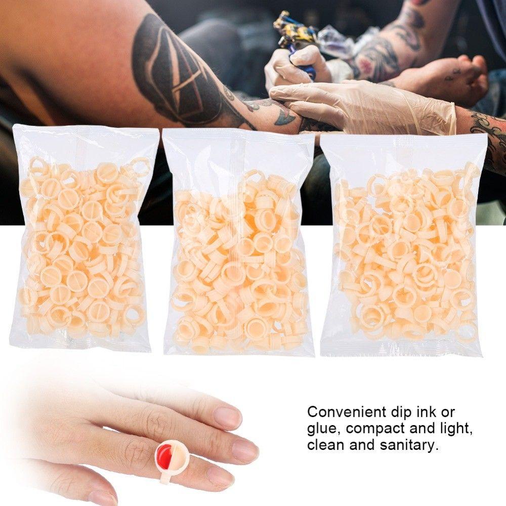 Cốc Mini Đựng Keo Ghép Lông Mi Giả Dùng Một Lần Tiện Dụng