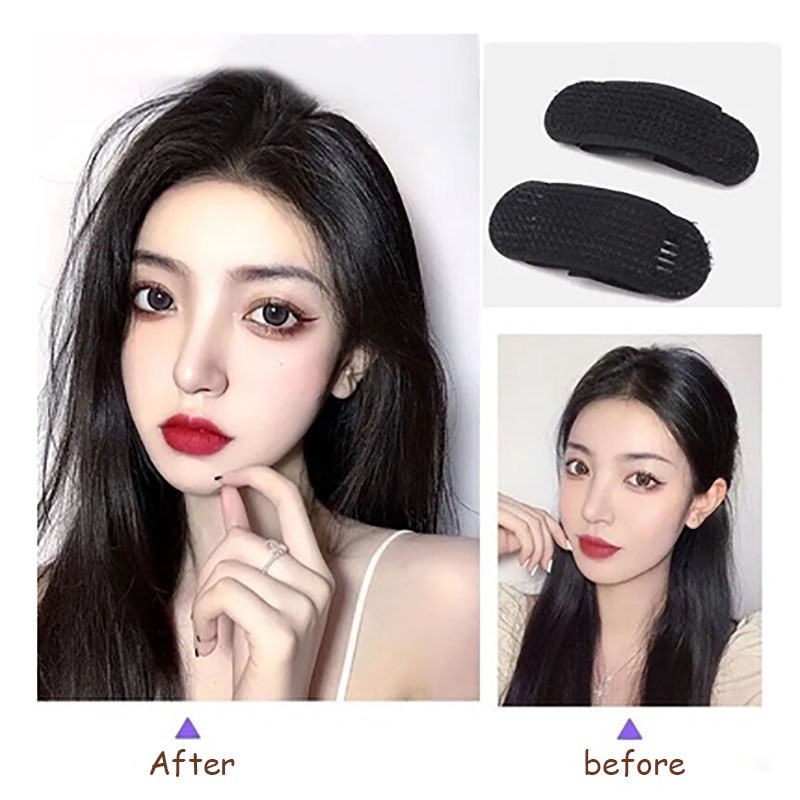 Kẹp Tóc Đầu Phẳng Vô Hình Thoáng Khí Thời Trang Hàn Quốc Cho Nữ