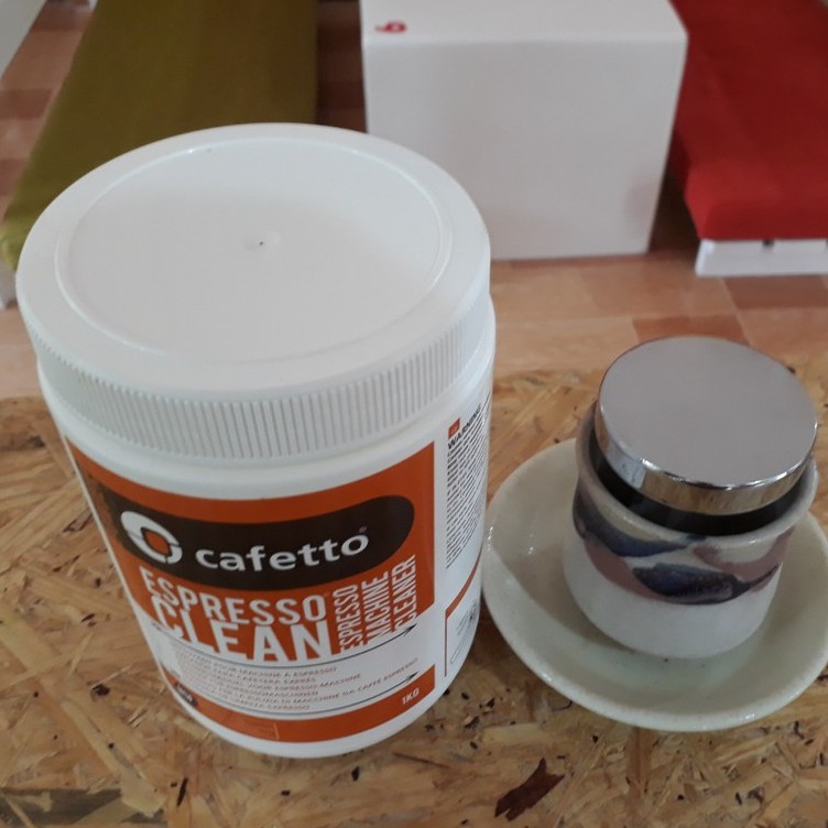 Thuốc vệ sinh máy pha cà phê ESPRESSO machine Clean và các loại máy pha khác - thuốc Cafetto 100g