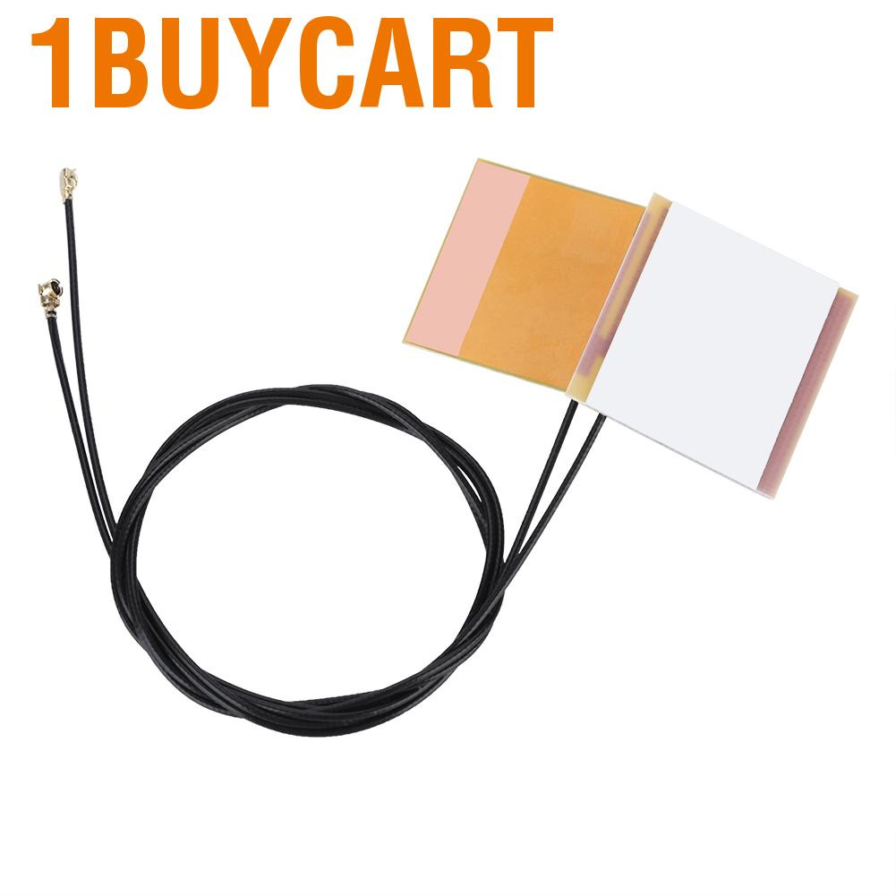 [1BUY]Bộ 2 dây nối tín hiệu ăng-ten IPEX 1 G1 tích hợp WiFi cho Notebook 2.4G/5G 46cm