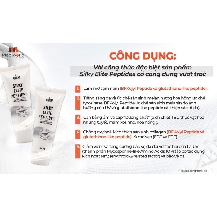 Silky Elite Peptide | Silky Intensive mới- Dưỡng chất siêu cấp ẩm và dưỡng trắng da .