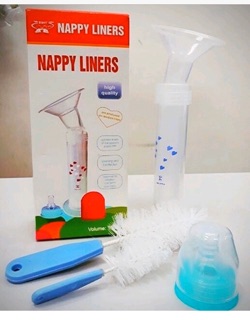 Hút sữa dạng xilanh Nappy Liners