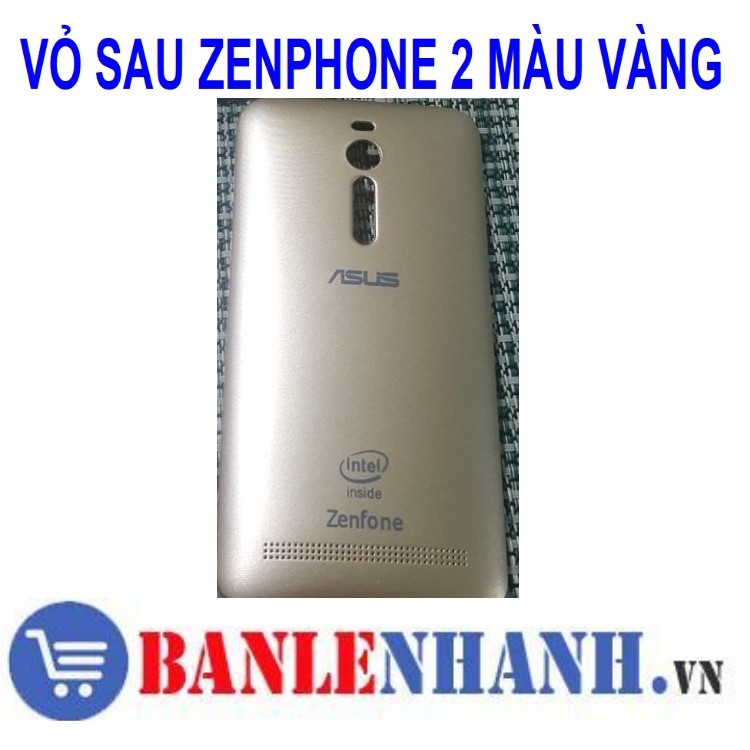 VỎ  SAU ZENPHONE 2 5.5 MÀU VÀNG
