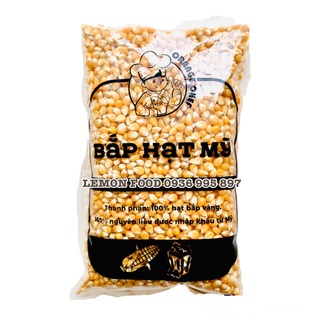 1Kg Hạt bắp nổ Mỹ cao cấp, dùng làm bắp rang bơ, bắp rang phô mai, bỏng ngô