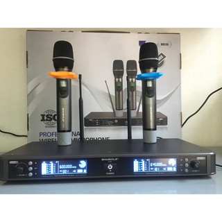 Micro Không Dây K9-II Tự Động Ngắt, Màn Hình Hiển Thị Thời Lượng Pin