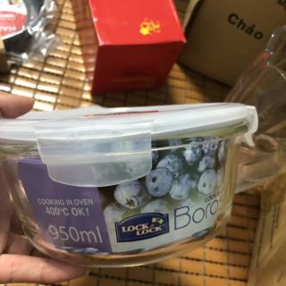 (HÀNG CHUẨN LOCK) hộp thuỷ tinh cao cấp Lock & lock 950ml hàng chuẩn lock