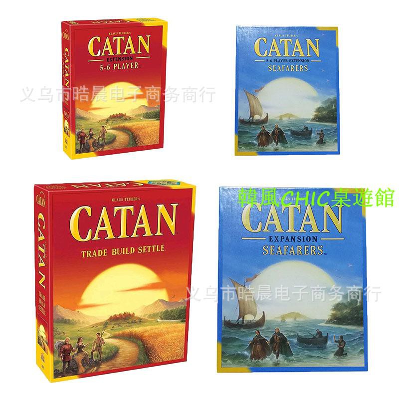 Bộ Thẻ Bài Trò Chơi Catan The Island Tiếng Anh