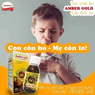 Tinh Chất Ho Cầu Bình An - Amber Gold