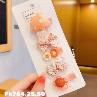 set kẹp tóc cho bé gái