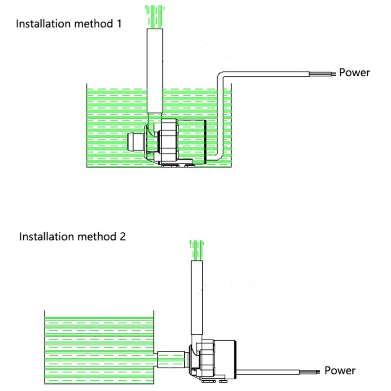 Máy Bơm Nước Mini DC 24V Cho Bể Cá