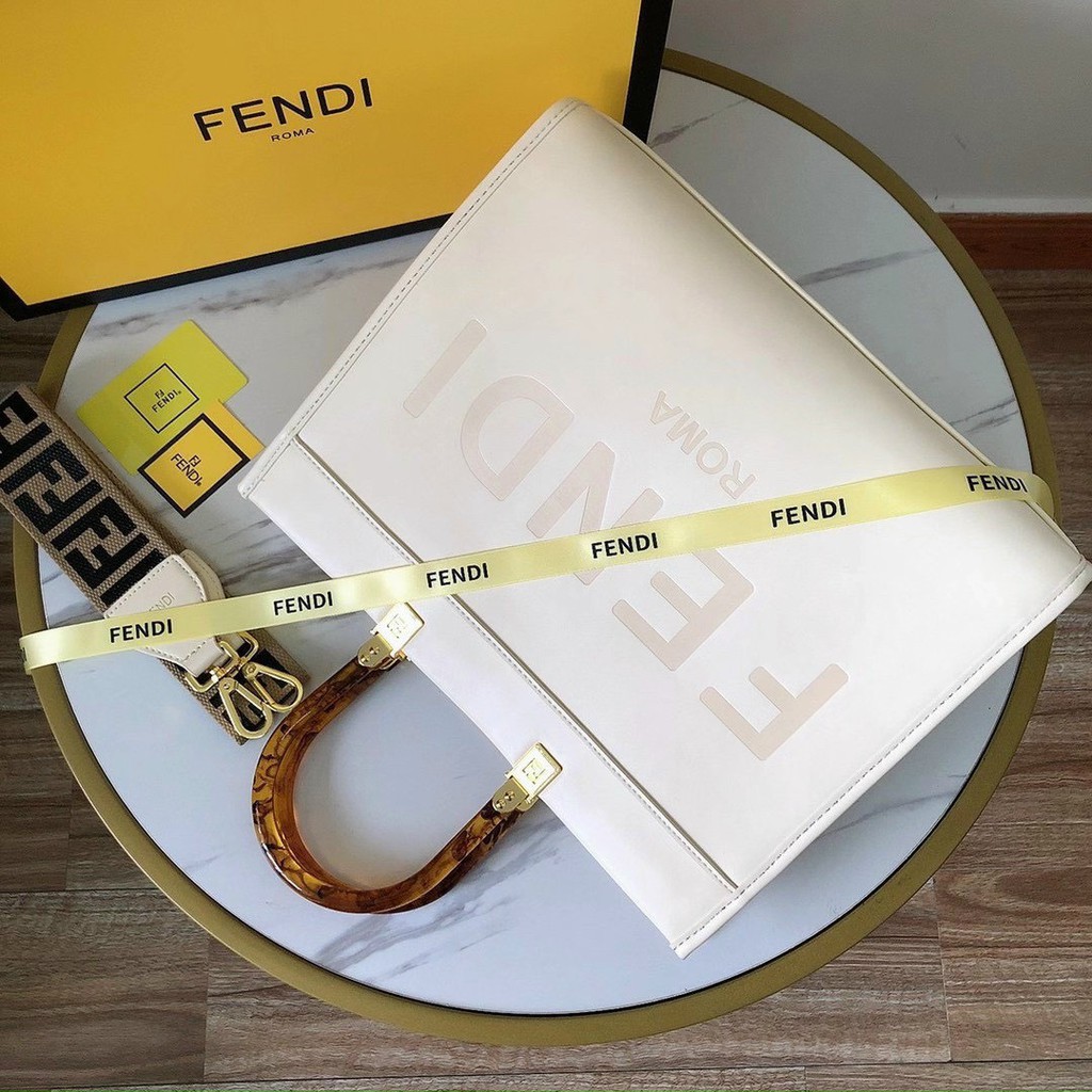 Túi xách FEN.DI bigsize chất da xịn 35cm kèm quai đeo chéo