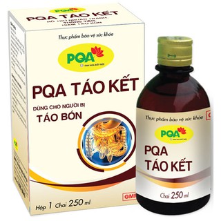 PQA TÁO KẾT - DÙNG CHO NGƯỜI TÁO BÓN, HIỆU QUẢ SAU 2 NGÀY SỬ DỤNG