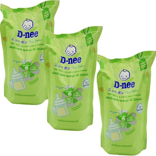 Nước rửa bình sữa Dnee (túi 600ml/ chai 620ml)