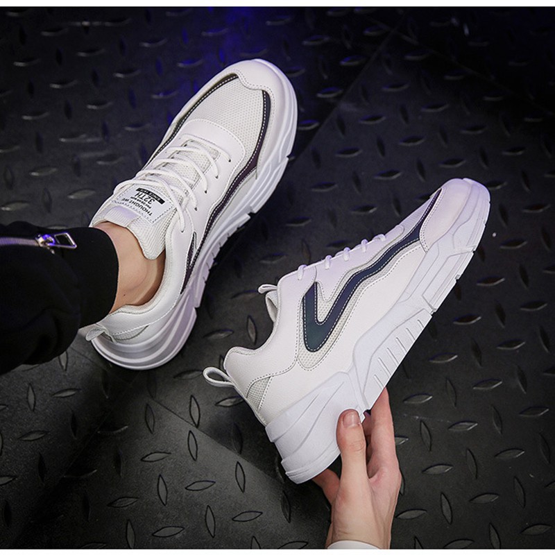 SALE HOT Giày Sneaker Thể Thao Nam Alami GTT02 - Viền Xám 👟 2020 ↩ . !