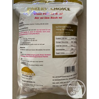 Bột mì số 13 làm bánh mì, pizza bao 1kg