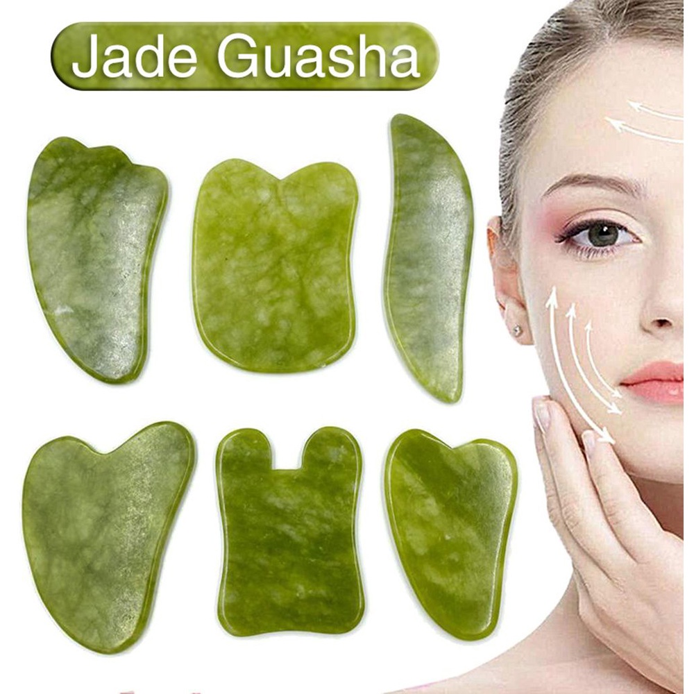 [Hàng mới về] Đá mã não mát xa da mặt/ cơ thể kiểu ngọc tự nhiên giúp thư giãn cơ làm săn chắc da chống lão hóa NEEDWAY