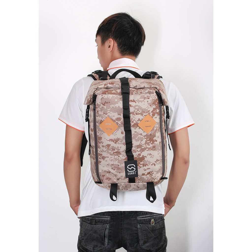 Balo Thời Trang SONOZ L'EQUILIBRE CAMODIGITAL0316 (Camo)