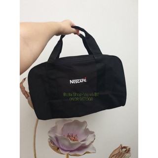 Túi du lịch vải canvas Nescafe.