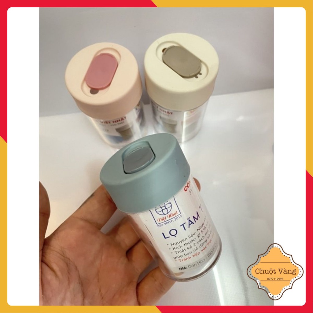 Lọ đựng tăm hạt tiêu 2 trong 1 nhựa Việt Nhật