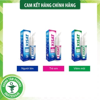 ! Dung dịch xịt mũi XISAT [sixat, xixat, sisat] ! !