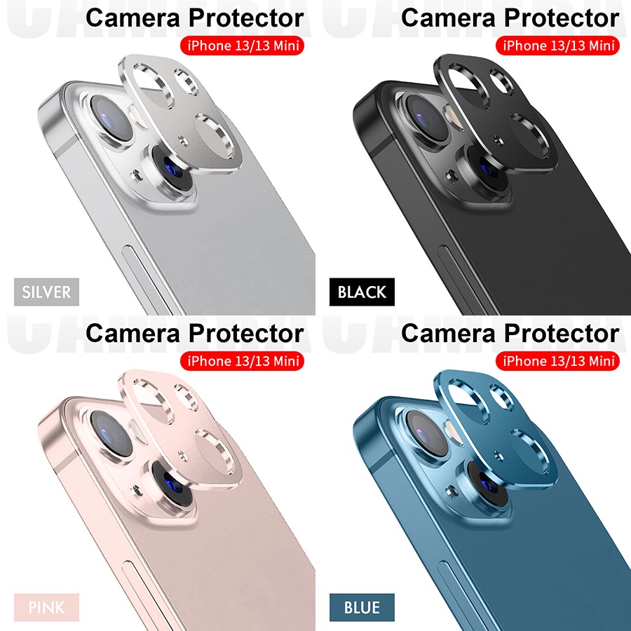 Vòng kim loại bảo vệ camera sau cho iPhone 13 Pro Max