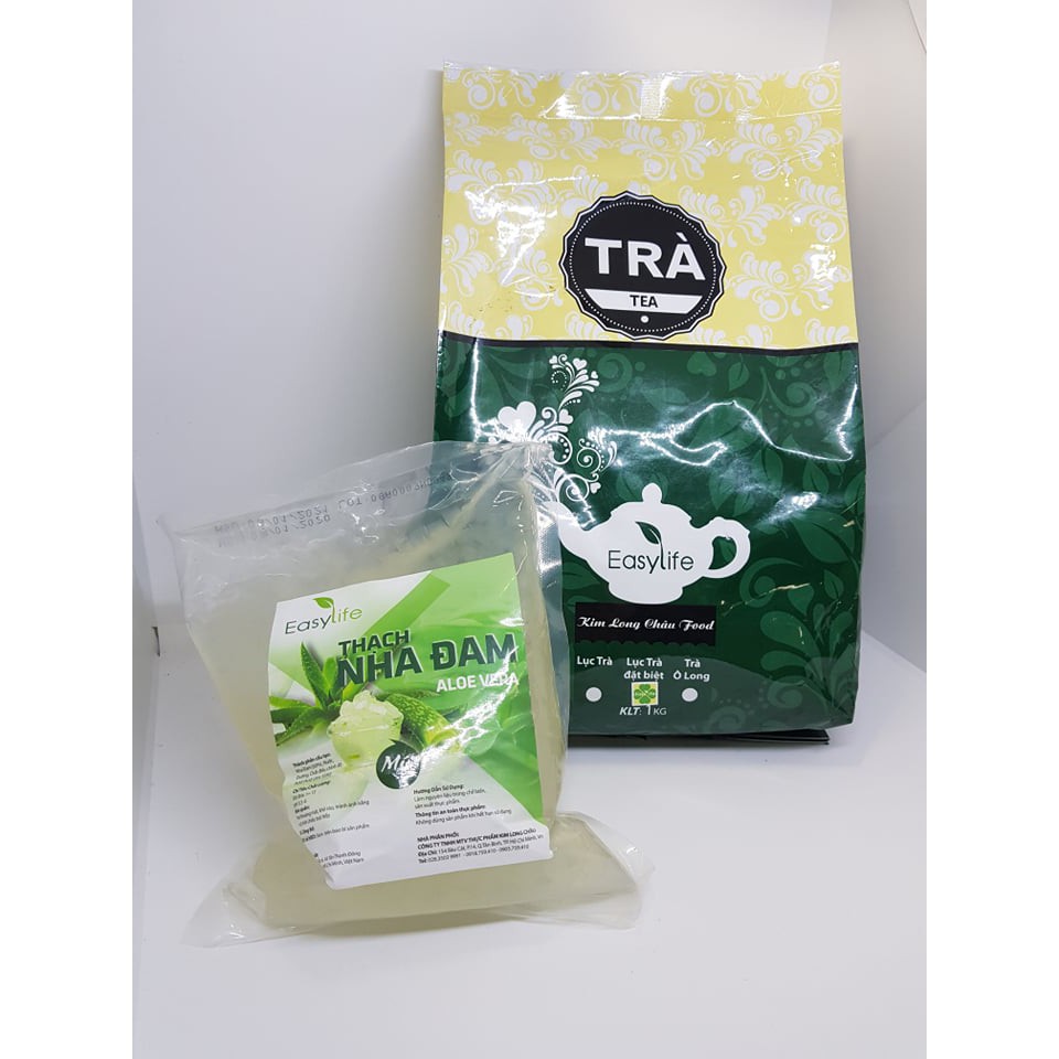 Date 31.10 Thạch Nha Đam Easy Life hạt nhỏ gói 1kg dùng pha Trà Chanh | BigBuy360 - bigbuy360.vn