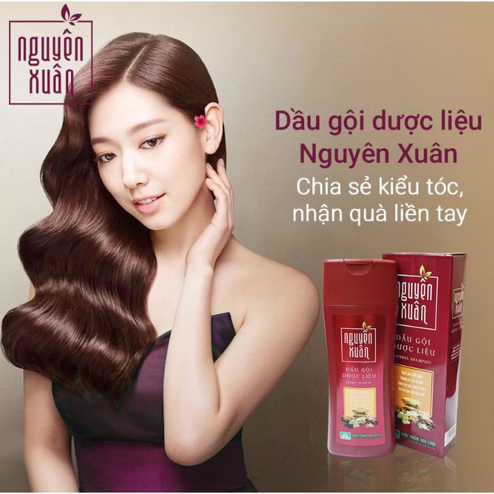 Dây 10 gói Dầu Gội Dược liệu Nguyên Xuân