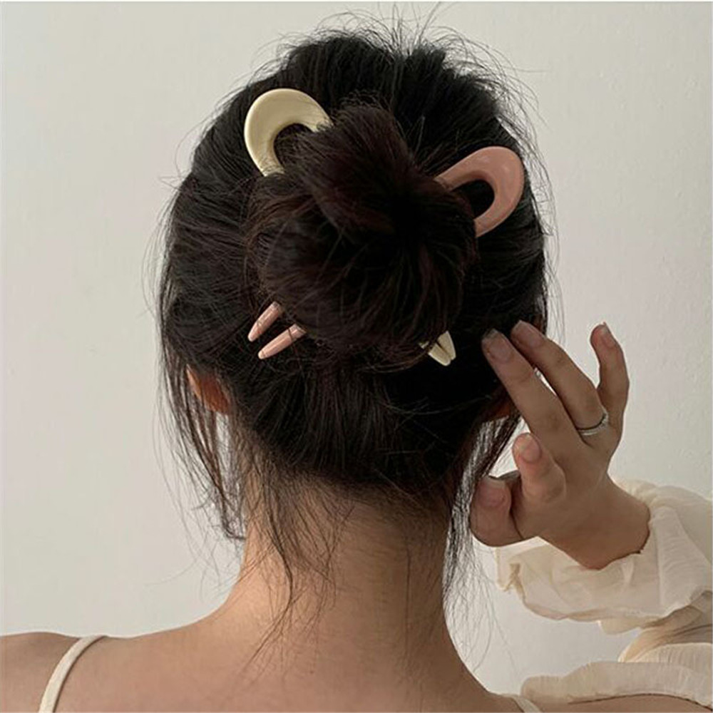 Kẹp Tóc Kim Loại Đính Ngọc Trai Thanh Lịch Cho Nữ