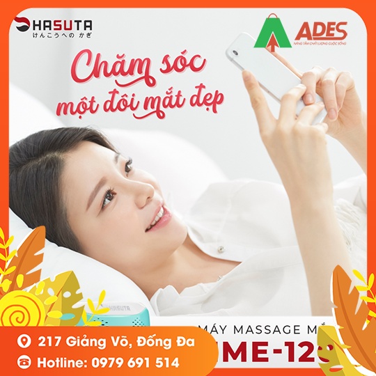 Máy Massage Mắt HASUTA HME-120 - Bảo hành Chính hãng