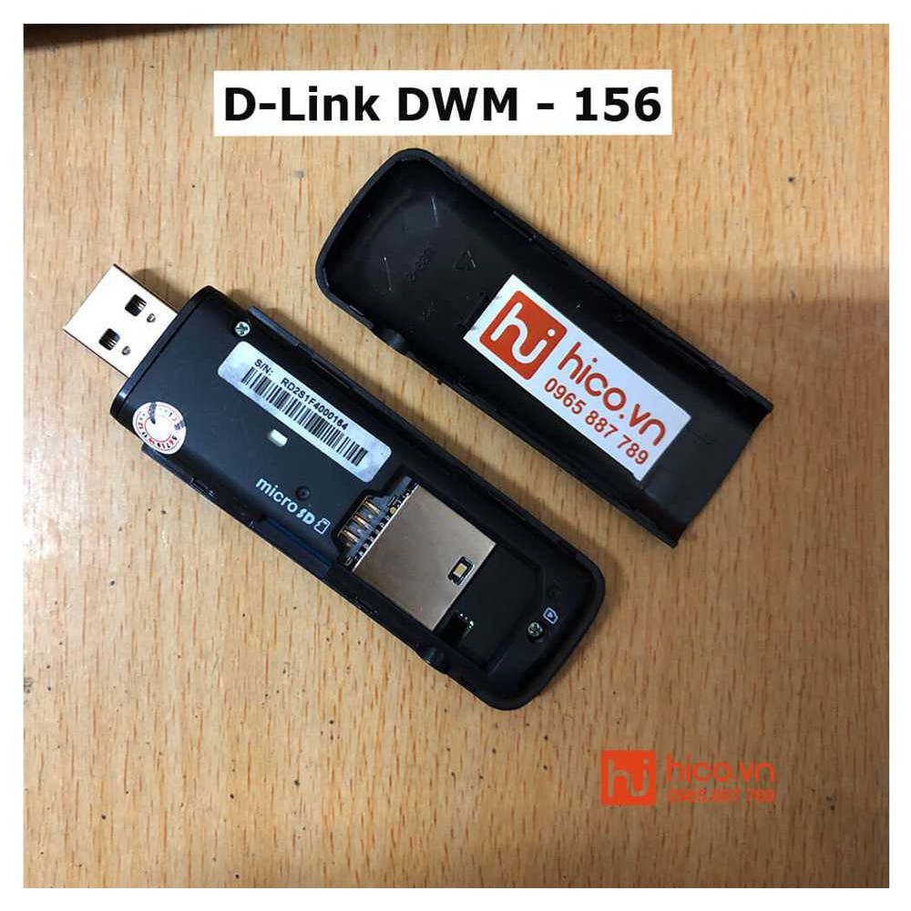 USB DCOM 3G D-LINK DWM-156 – TỐC ĐỘ 14.4MB – DÙNG ĐA MẠNG