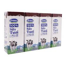 Sữa tươi tiệt trùng Vinamilk 100% - Thùng 48 hộp 180ml
