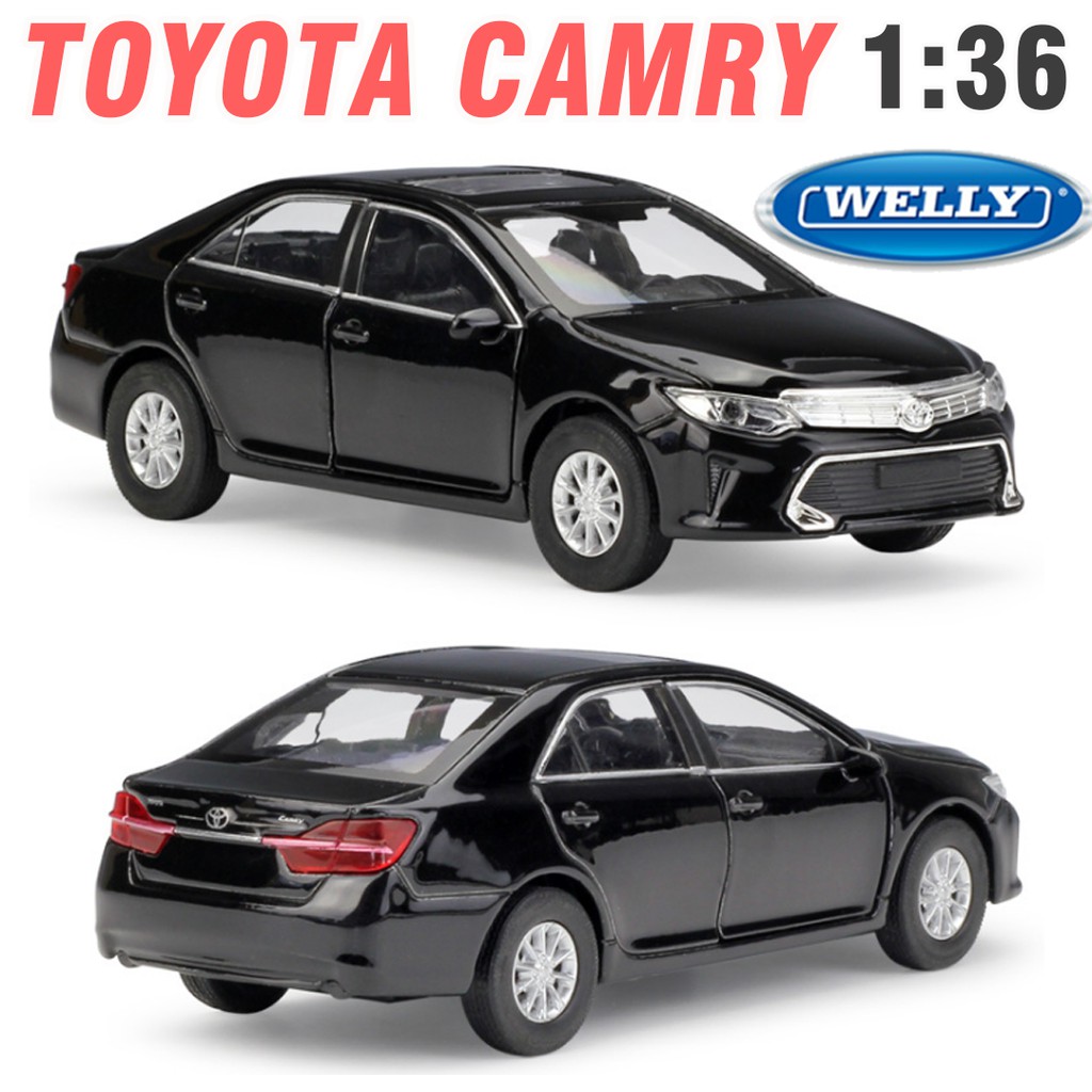 Đồ chơi trẻ em xe ô tô mini toyota camry bằng kim loại mô hình xe tỉ lệ 1:36