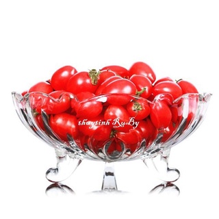 (HCM) DĨA TRÁI CÂY THỦY TINH DÀY DẶN
