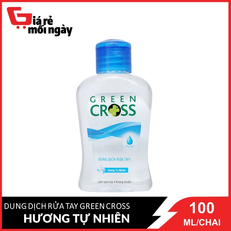 Dung Dịch Rửa Tay GreenCross Hương Tự Nhiên 100ML