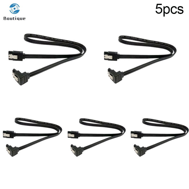 ✿♥▷ SATA 3.0 Cable SATA III 6GB/s Right Angle 90 Degree for HDD Hard Drive 50cm | BigBuy360 - bigbuy360.vn