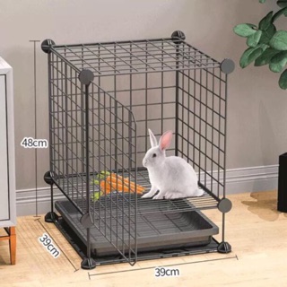 [Combo] 5 LỒNG CHUỒNG NUÔI THỎ(KÈM KHAY NHỰA VỆ SINH)