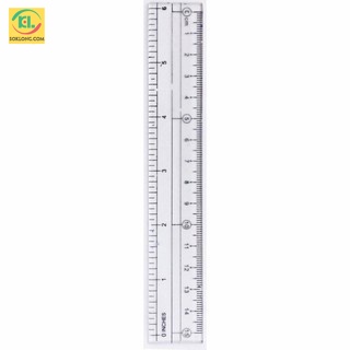 Thước kẻ Klong dài 15cm cứng cáp MS 438