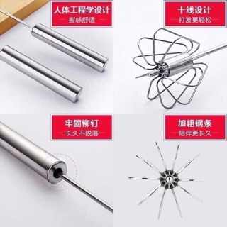 Cây đánh trứng inox
