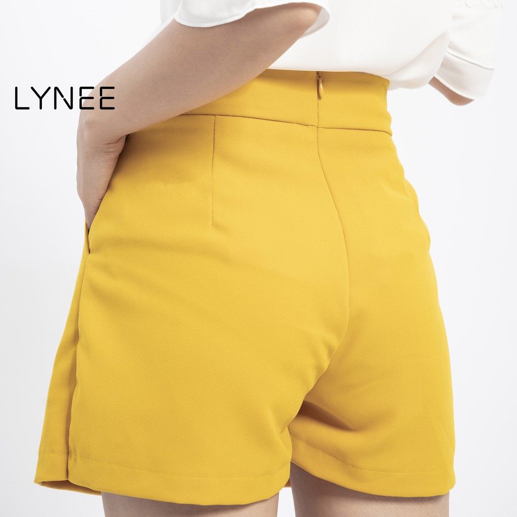 Quần giả váy chữ A ngắn lưng cao LYNEE chất vải tuyết mua dầy dặn - QN01