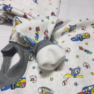 COMBO 5 BỘ NỈ BÔNG CHO BÉ