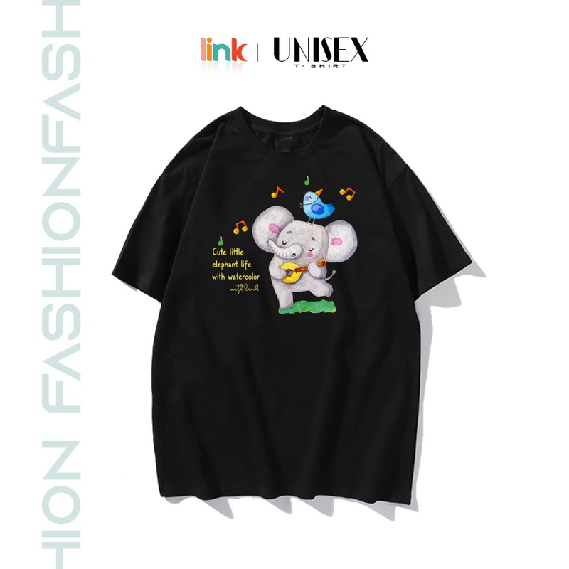 Áo phông VOI DỄ THƯƠNG dáng rộng unisex