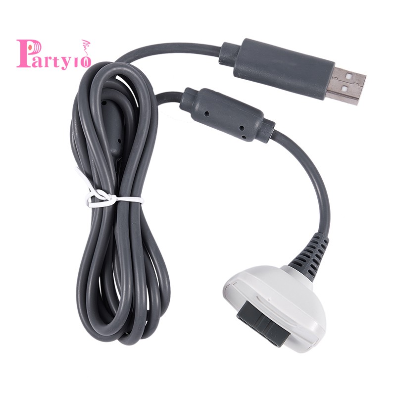 Wireless Plug and Play XBOX 360 Controller USB Charger Cable