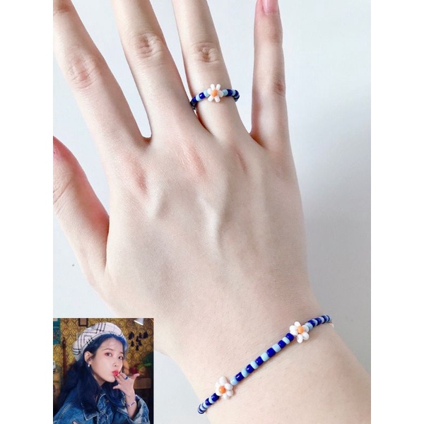 Bộ Vòng Tay Hoa Cúc Kpop IU