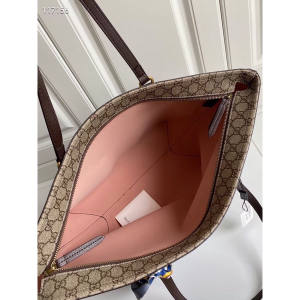 Túi TOTE Gucci 547974 Medium Beige Gg Supreme Canvas Tote 🎁🌈