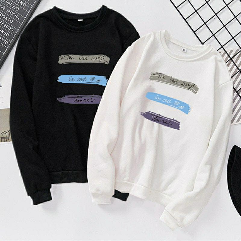 Áo đôi thu đông nam nữ 🎀FREESHIP🎀 áo sweater from rộng