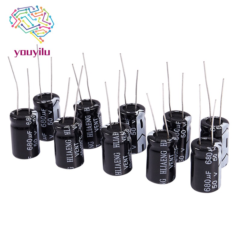 Set 10 Tụ Điện 50v 680uf 105c 13mm X 20mm Chuyên Dụng | BigBuy360 - bigbuy360.vn