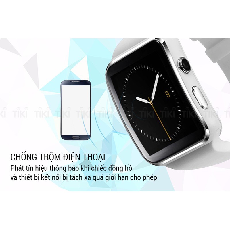 Đồng Hồ Thông Minh màn hình cong X6