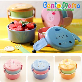Hộp bento mini tròn cho bé